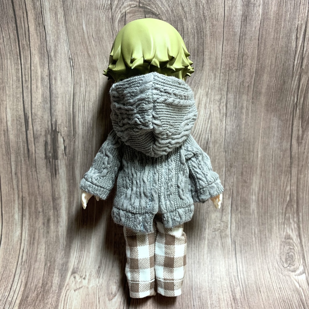 アラングレーニットパーカー