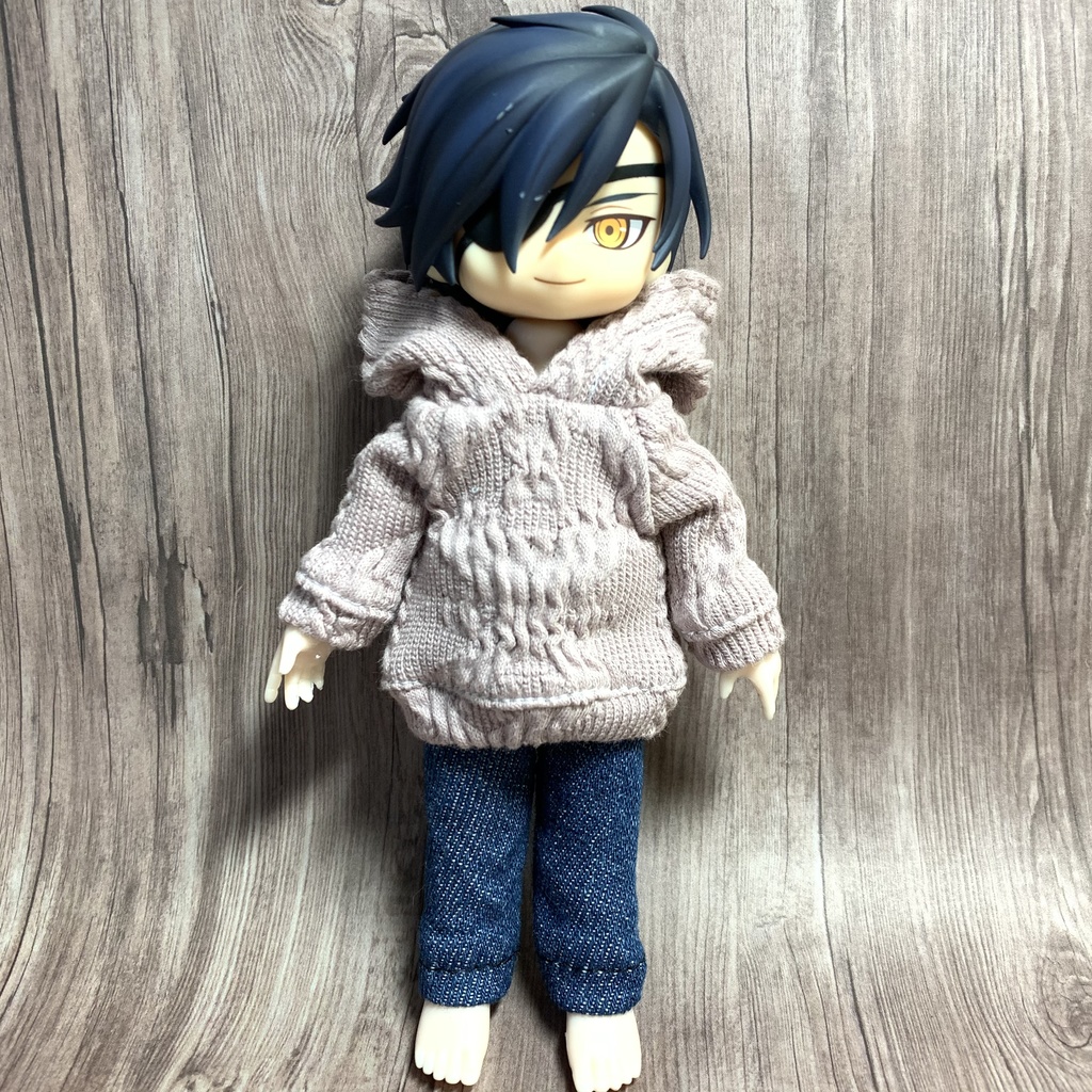 ブルーデニムパンツ