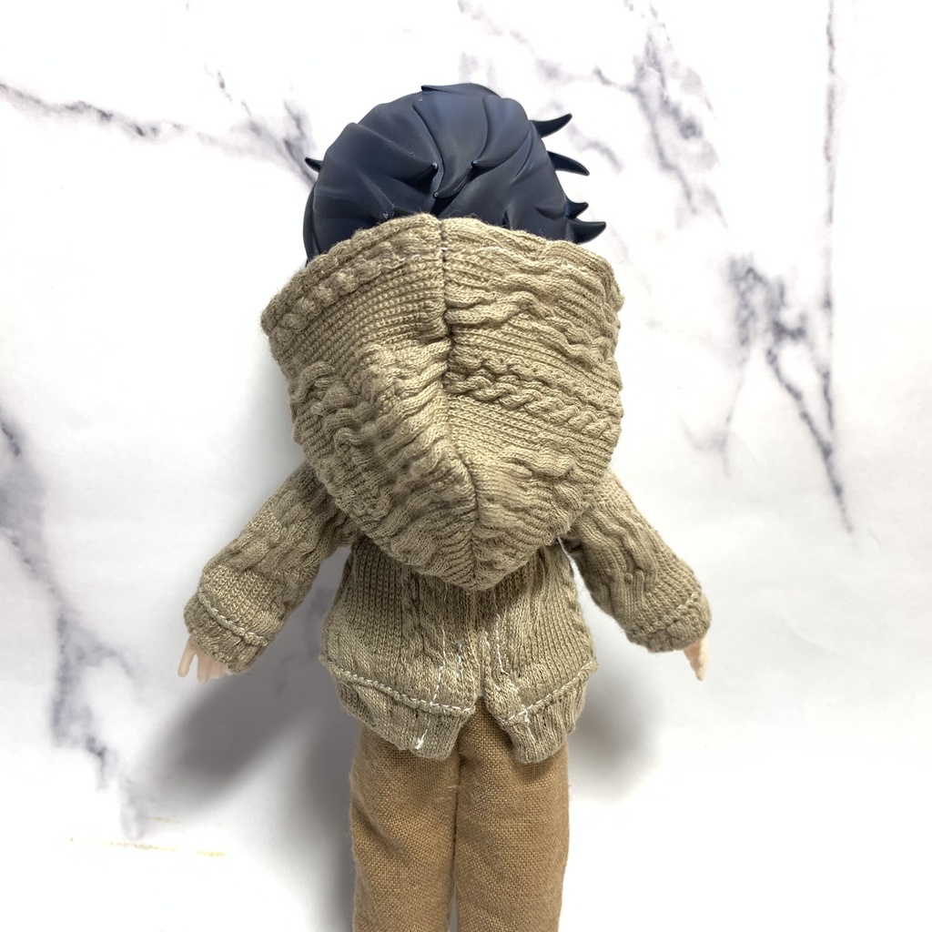 アランモカベージュパーカー【Seriaドール】