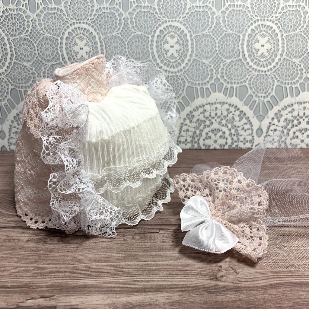 ★セリアドール★ベビーピンクドレス