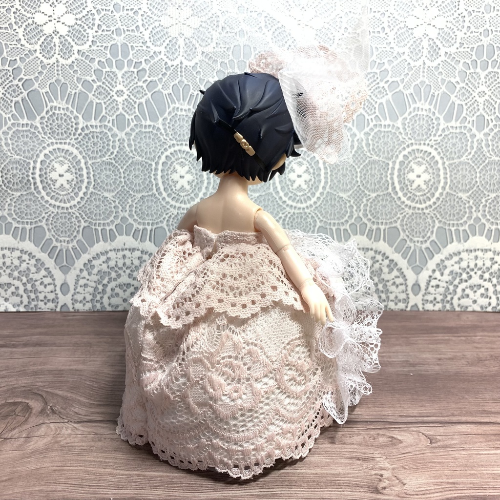 ★セリアドール★ベビーピンクドレス