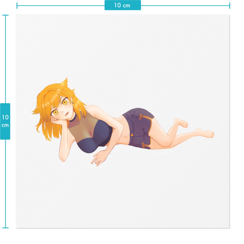 ごろごろナンジャイ(クリアステッカー)