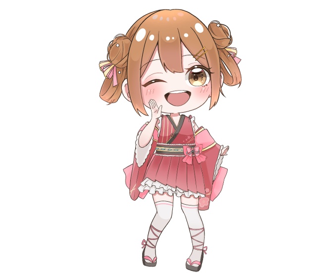 アクリルキーホルダー【お正月衣装】