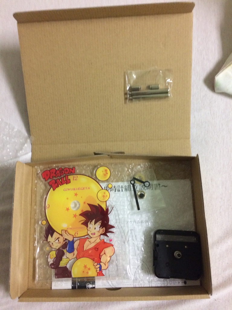 ドラゴンボール カカベジアクリルクロック