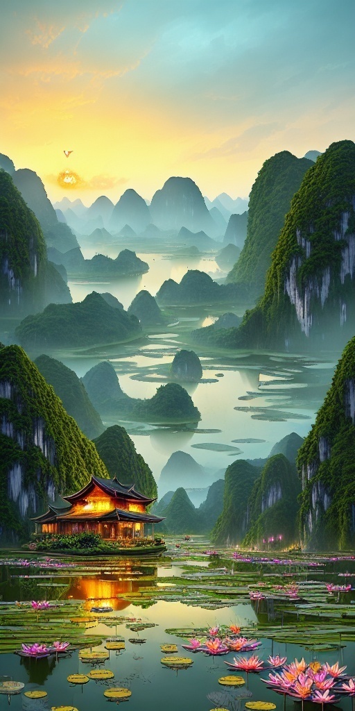 山々景色1-スマホケース