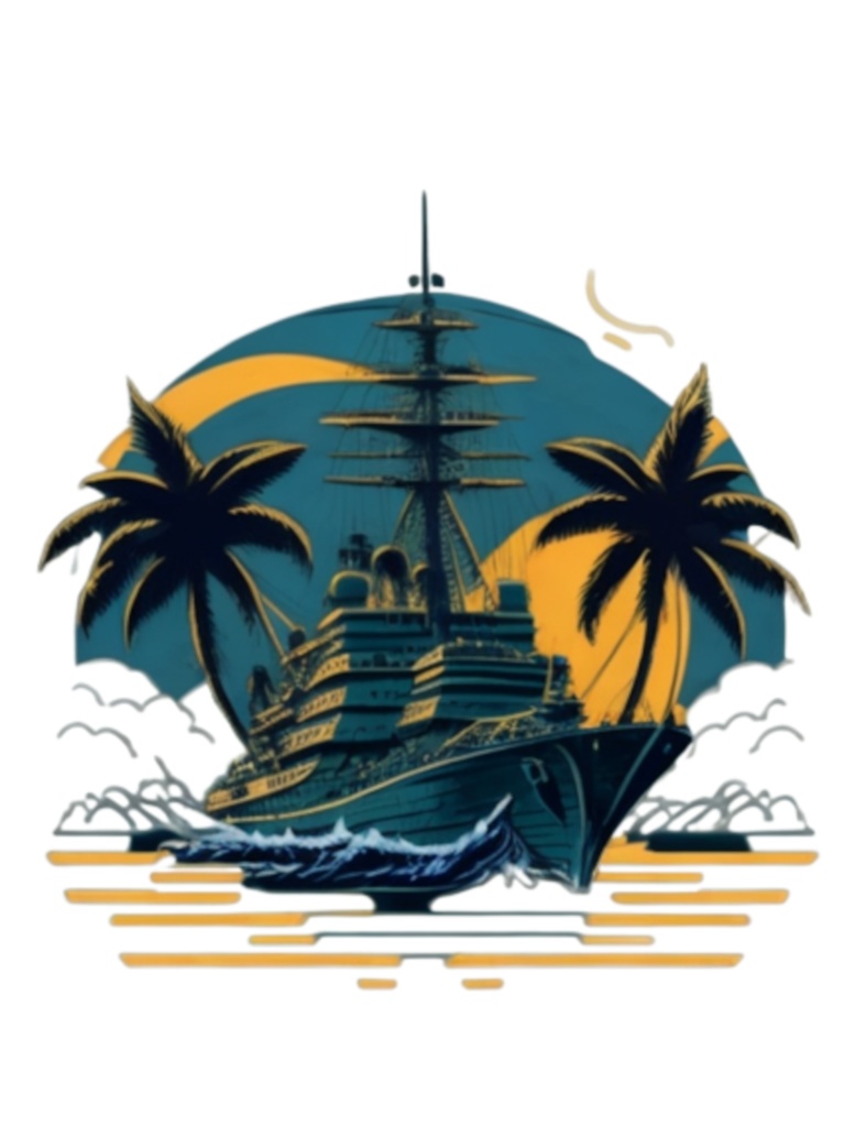 戦艦-ジップパーカー