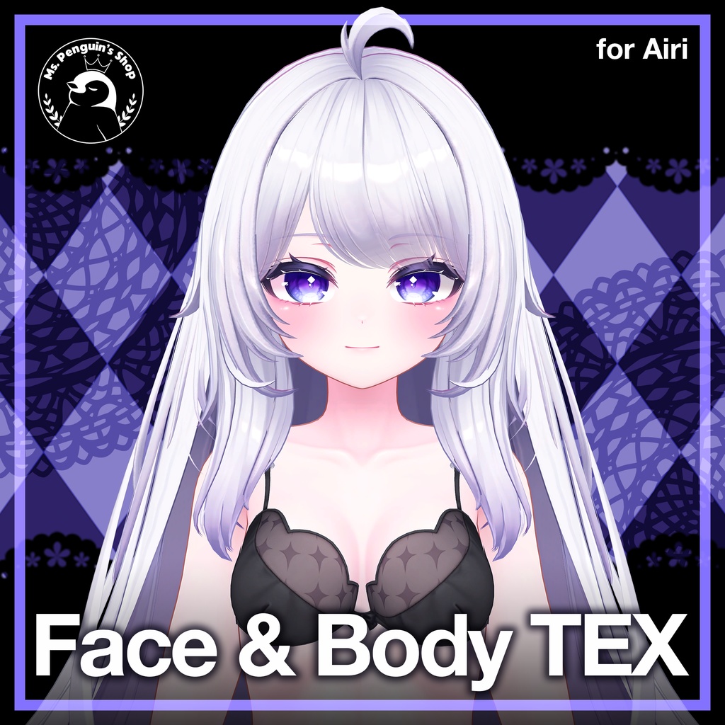 [Free] Face & Body texture for Airi / 顔とボディテクスチャー 【愛莉用】