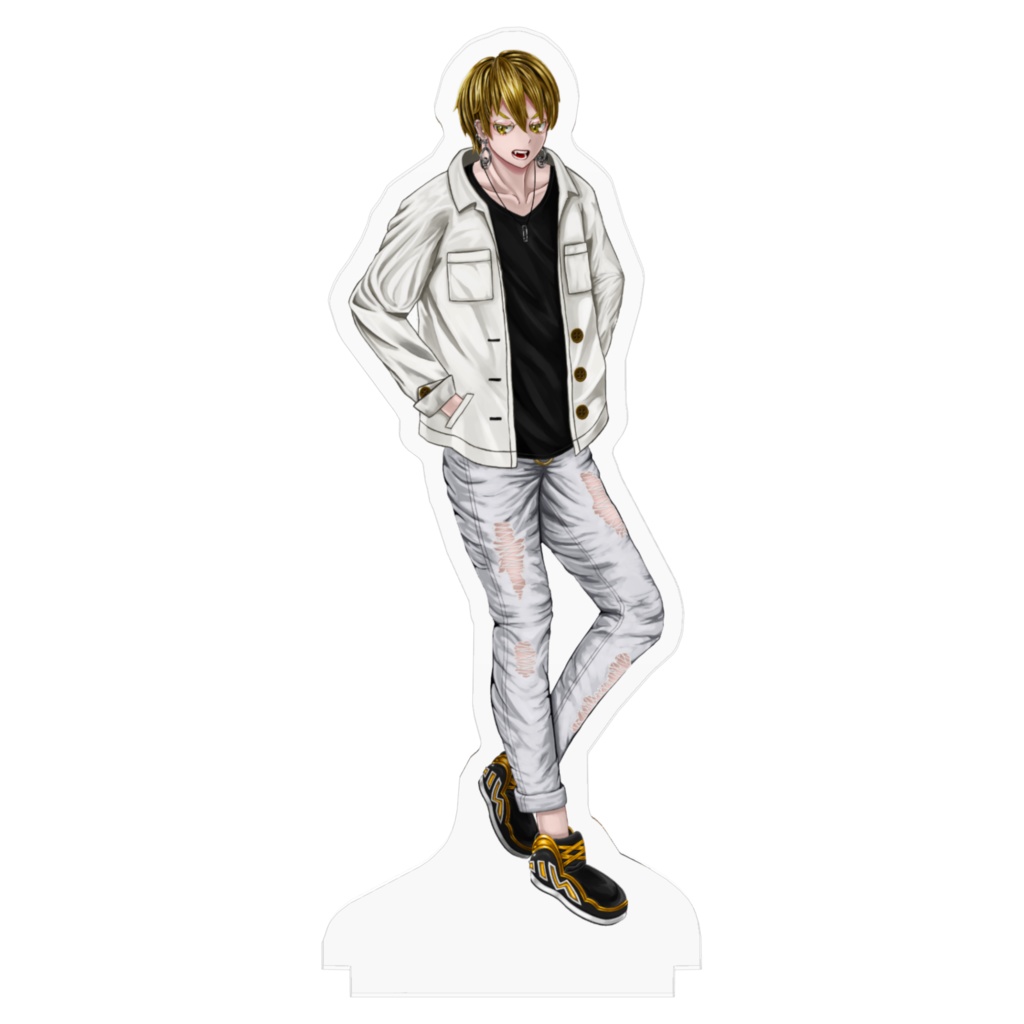 カガチくんアクリルスタンド 100x100mm