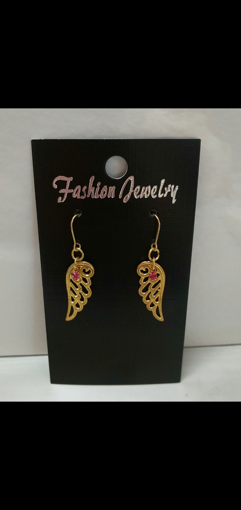 ゴールドウィングとブルーストーン*ピアス