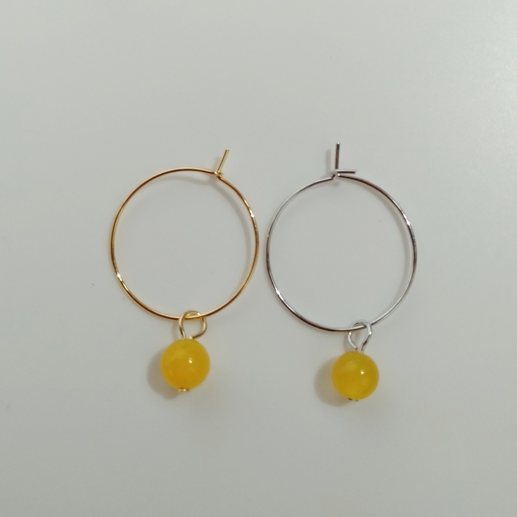 【Νew・オールシーズン・冬・クリスマス】6mmラピスラズリ ✳ ミニフープピアス