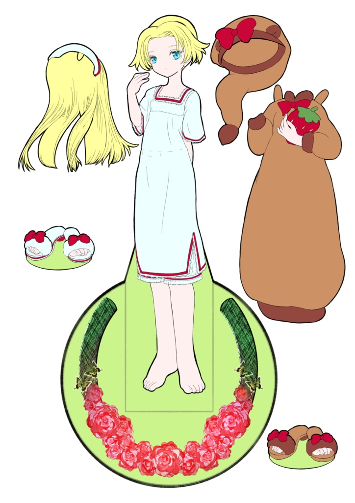 ペーパードールテディ