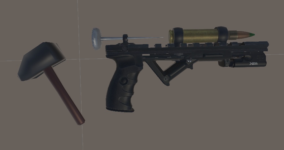 【VRChat Modular Avatar】【Free 無料】The Whizzbanger—Joke Weapon System & Particle