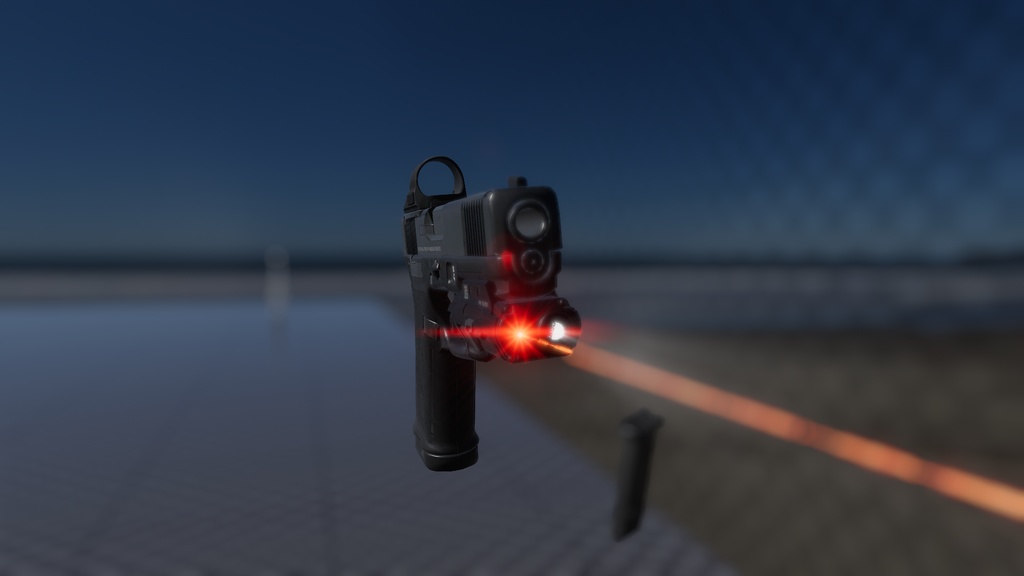 【VRChat Modular Avatar対応】Glock17 G17 Weapon System & Particle Ver.1.00