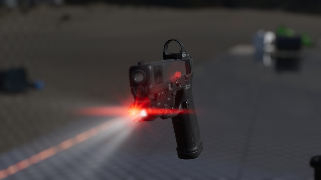 【VRChat Modular Avatar対応】Glock17 G17 Weapon System & Particle Ver.1.00