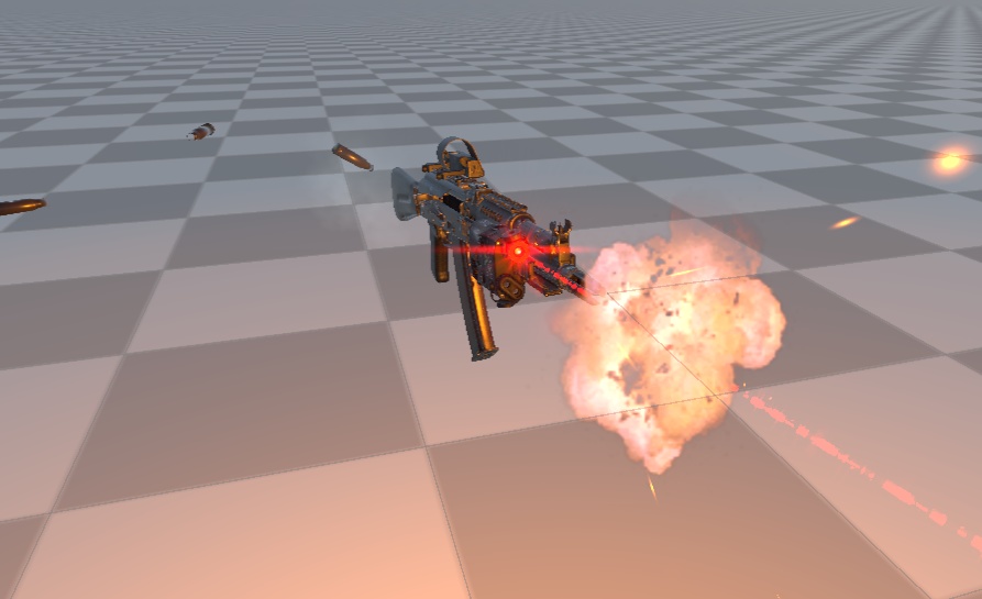 【VRChat Modular Avatar対応】AK-105 Weapon System & Particle Ver.1.06 SDK 3.7.4
