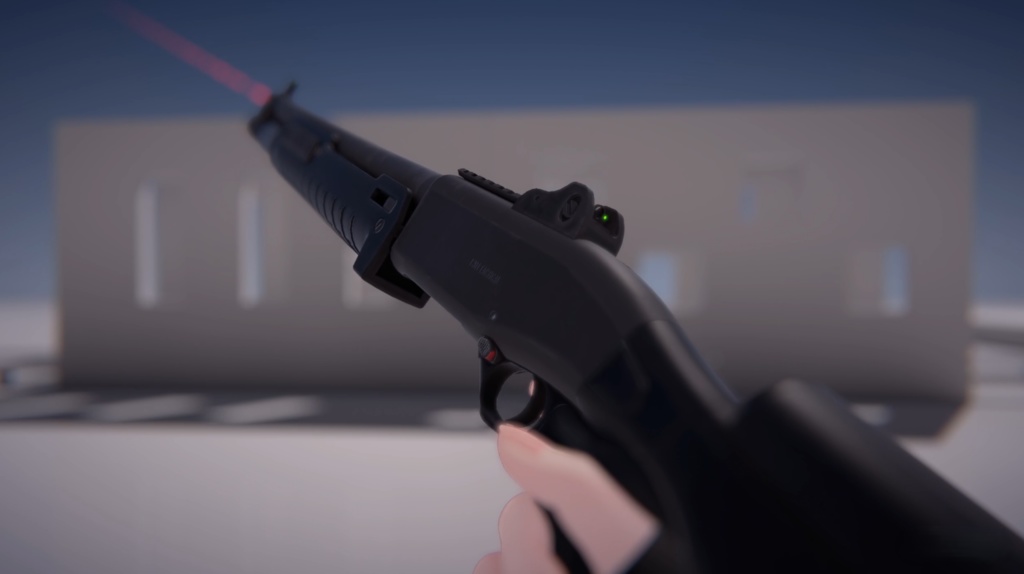 【VRChat MA対応】Beretta1301 Tactical shotgun IK System & Weapon System Ver.1.00