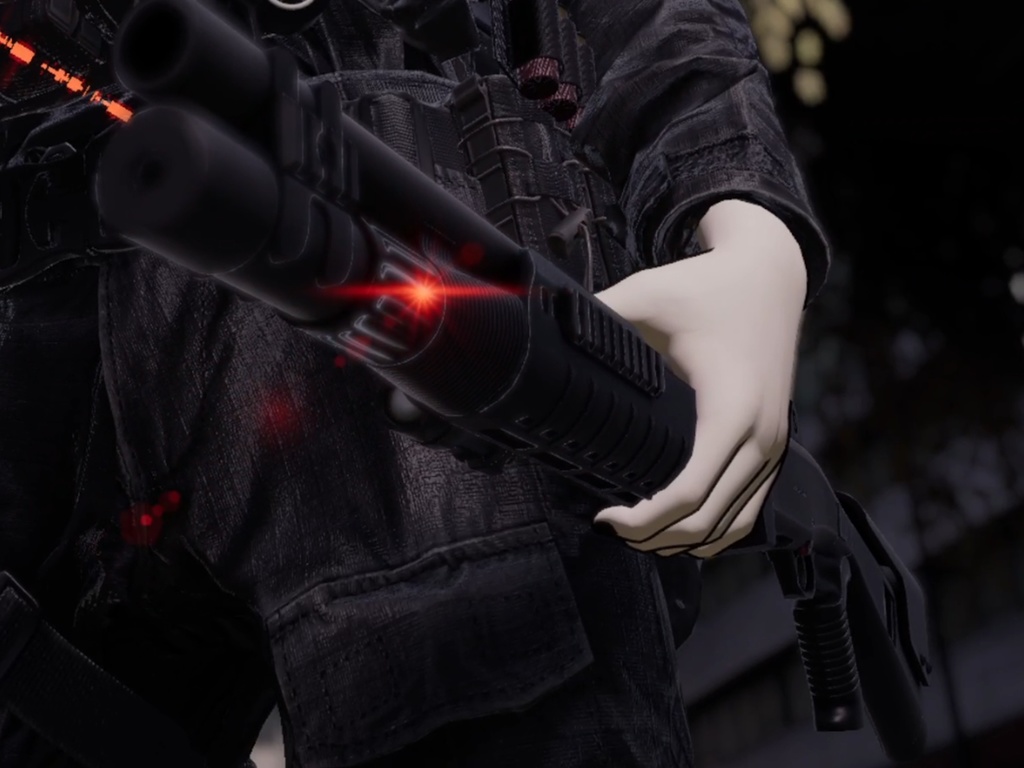 【VRChat MA対応】Beretta1301 Tactical shotgun IK System & Weapon System Ver.1.00