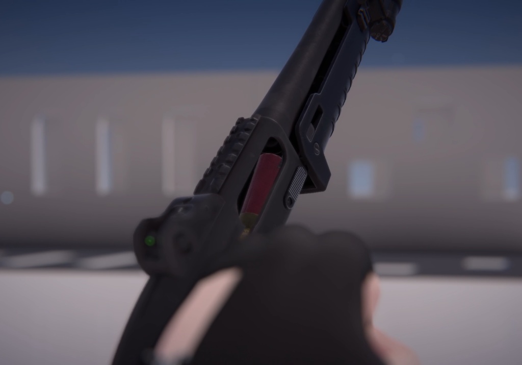 【VRChat MA対応】Beretta1301 Tactical shotgun IK System & Weapon System Ver.1.00