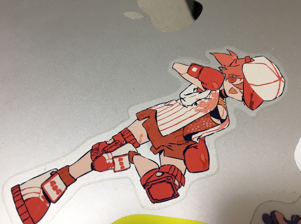 killer machine クリアステッカー