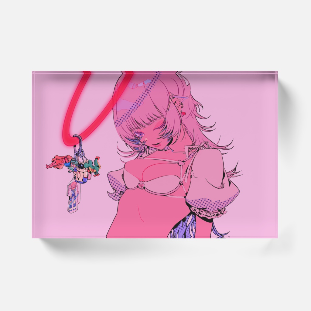 天シ アクリルブロック