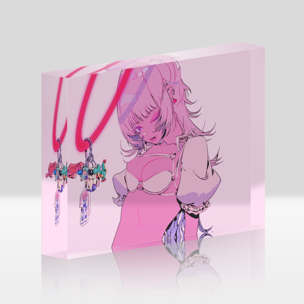 天シ アクリルブロック