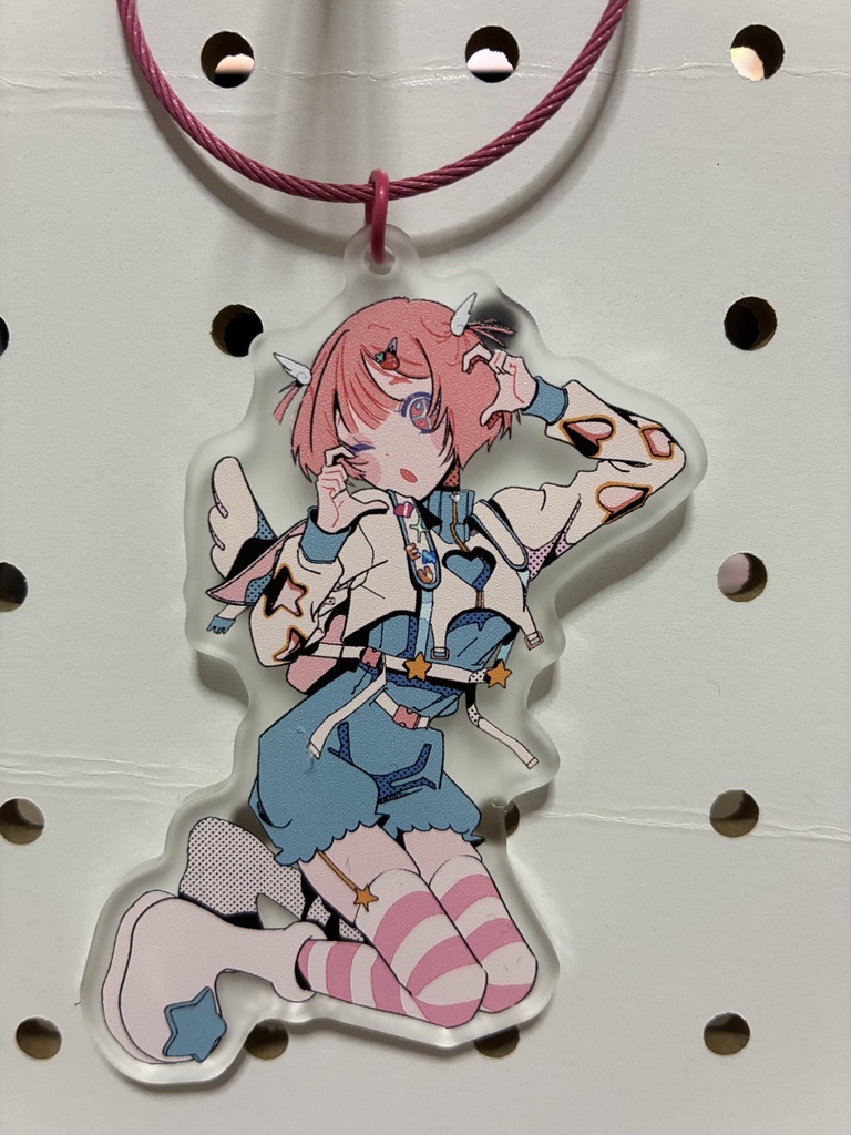 【受注生産商品】アクリルキーホルダー【えむ】