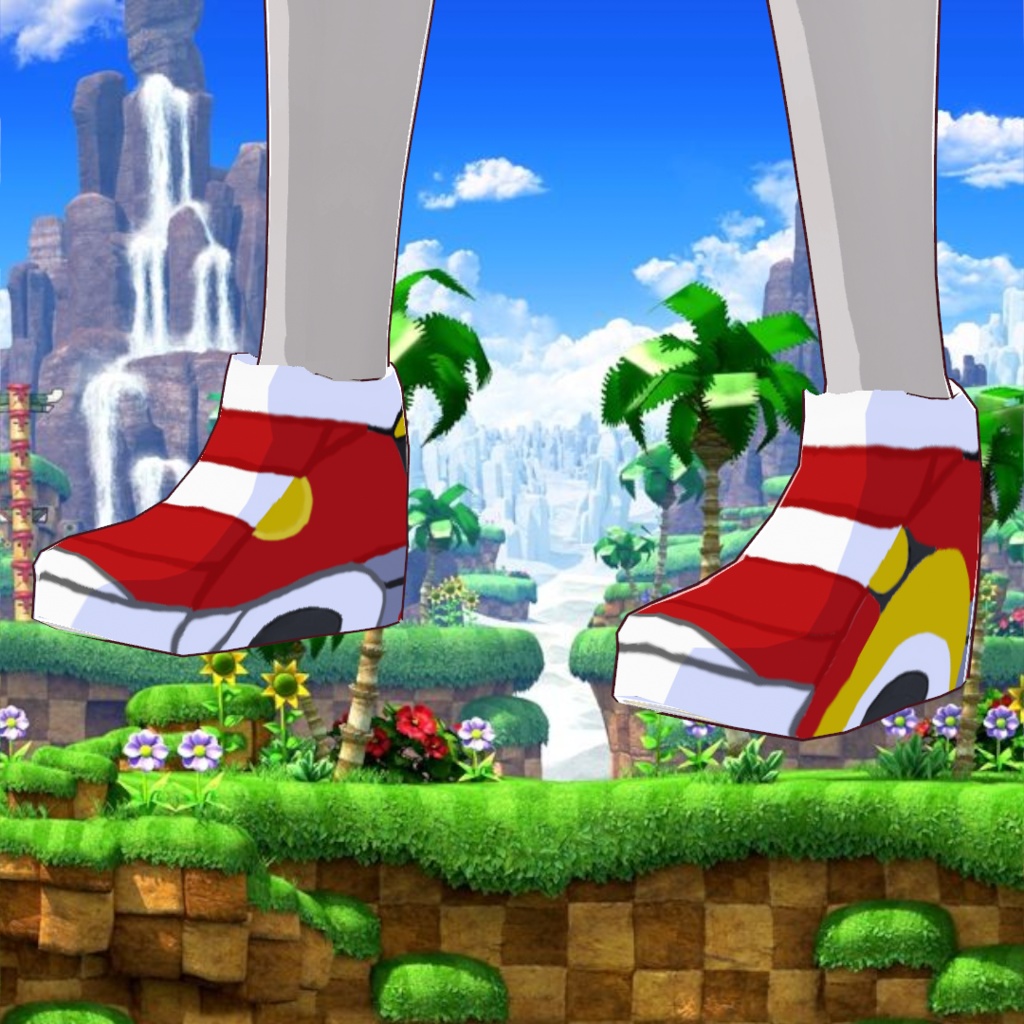 Sonic and Super Sonic Hoodie + SA2 Soap Shoes pack