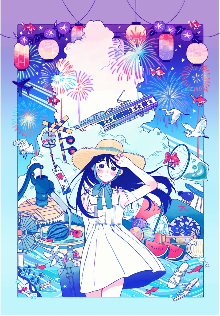 クリアカード【夏】