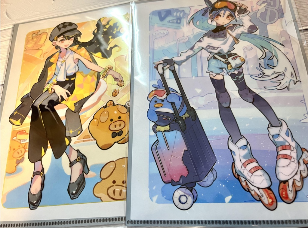 A5クリアファイルセット_Mercury＆Venus