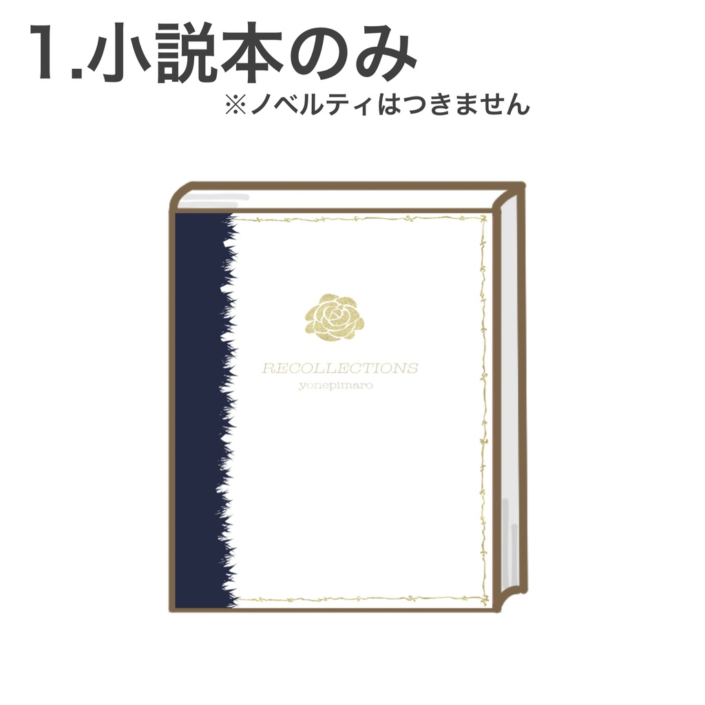 【受注生産】 RECOLLECTIONS(小説本のみ)