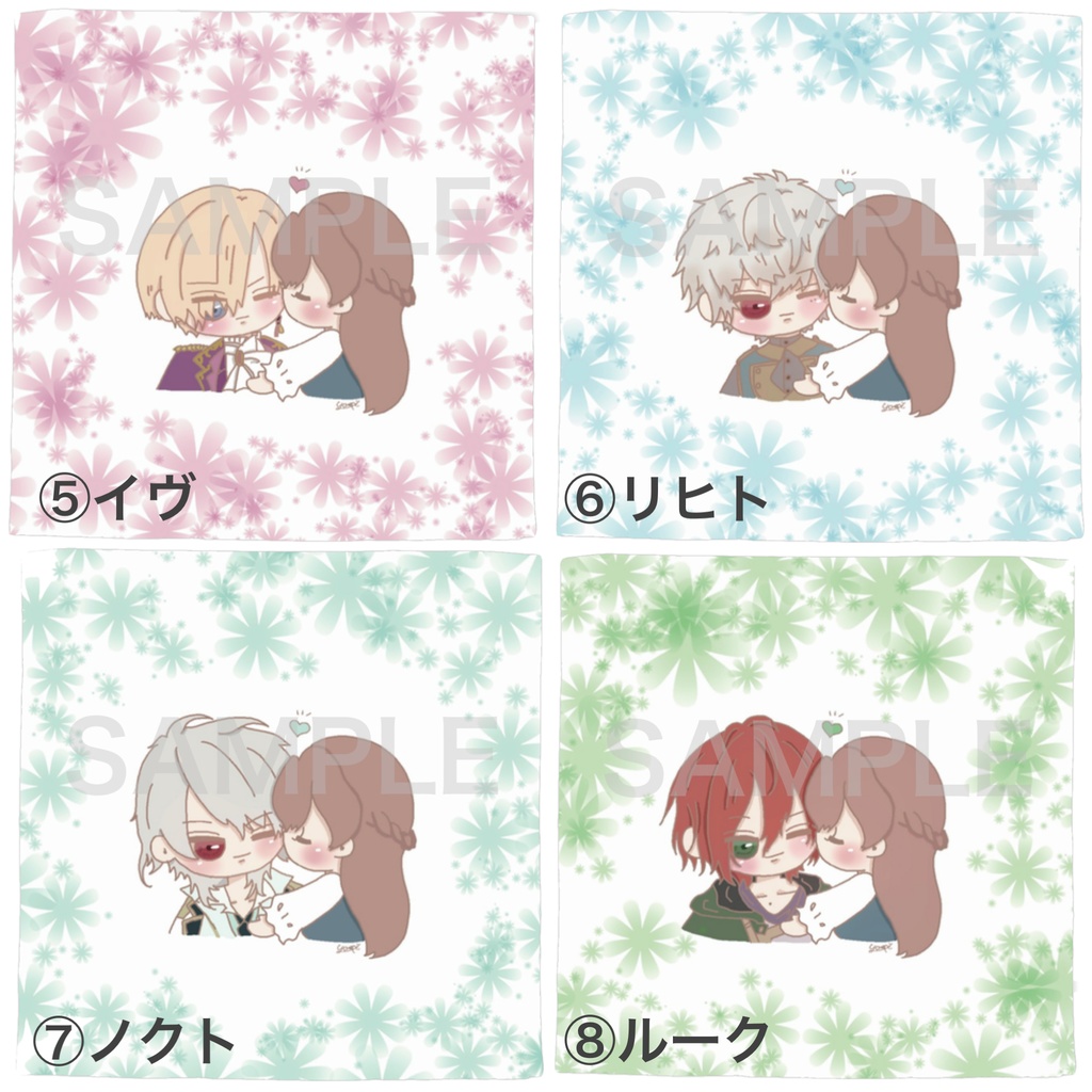 【受注生産】 RECOLLECTIONS+ミニタオル+全キャラシール