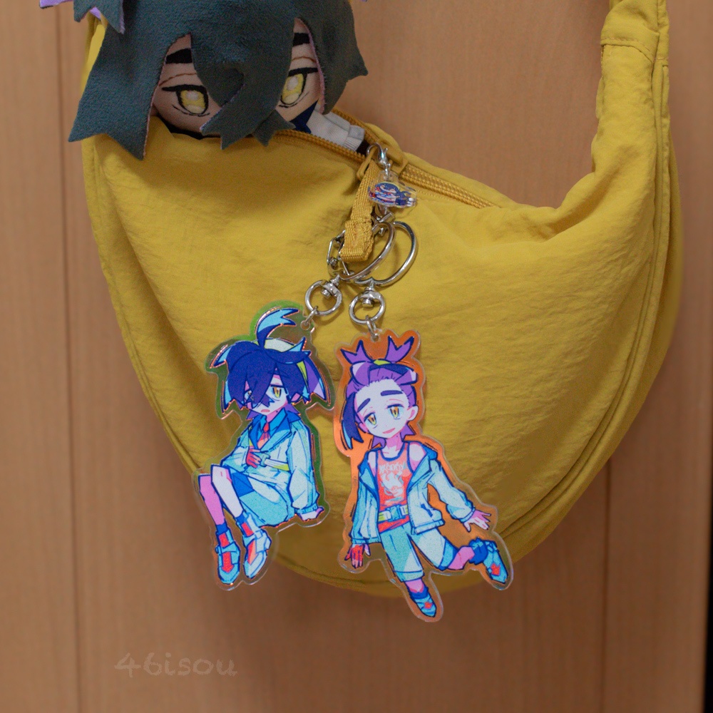 【再版】オーロラアクリルキーホルダー(後編)