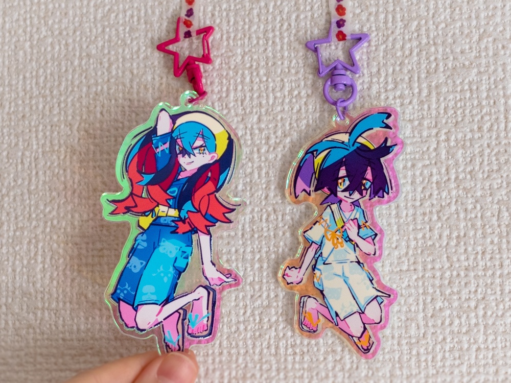 【再版】おまつりアクリルキーホルダー