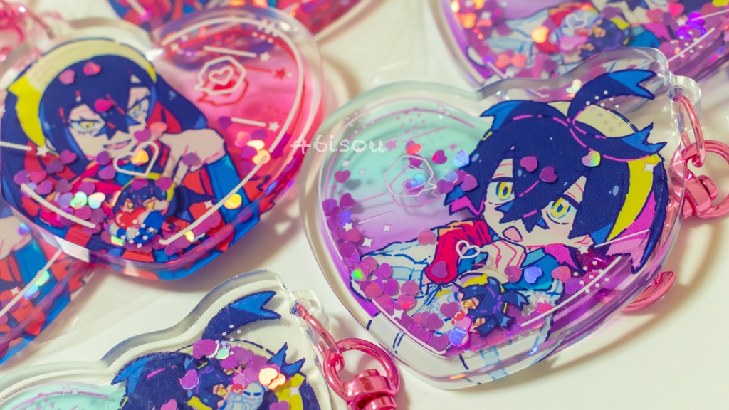 グリッターオイルアクキー(再版)