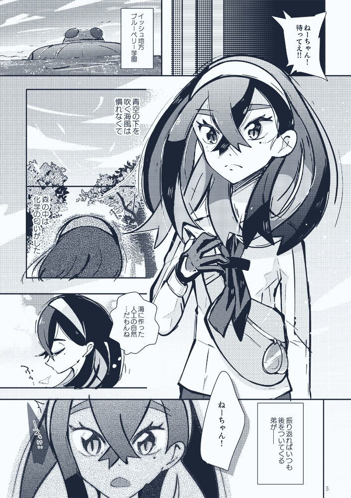 【夢ポケ7新刊①】ふたりだけのたからばこ(再録本)