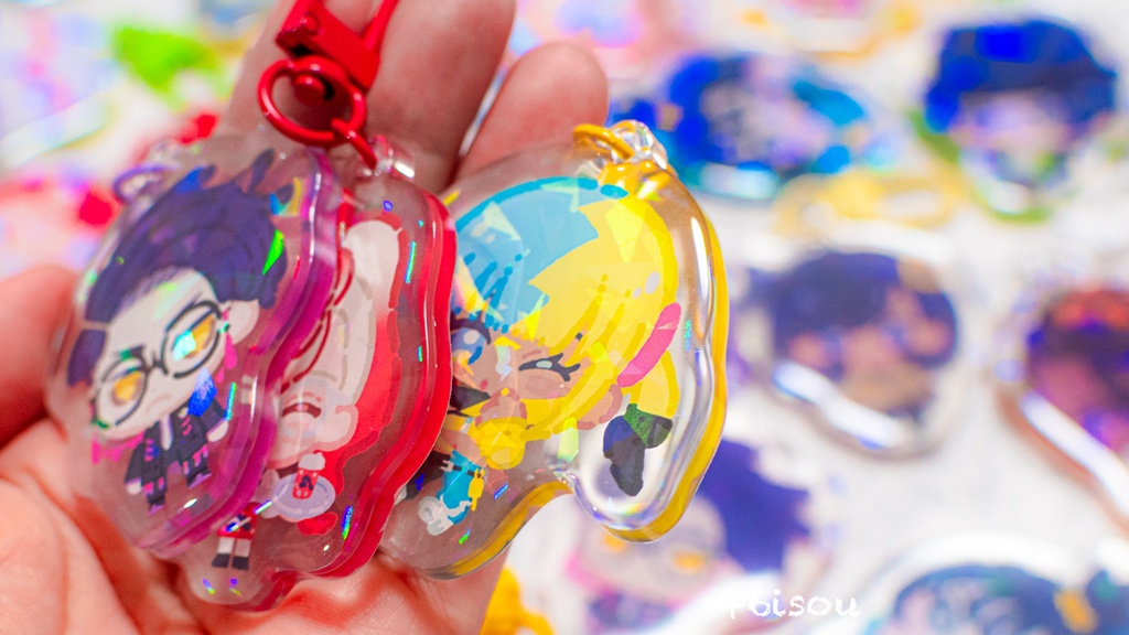 ZAアクリルキーホルダー(再版)