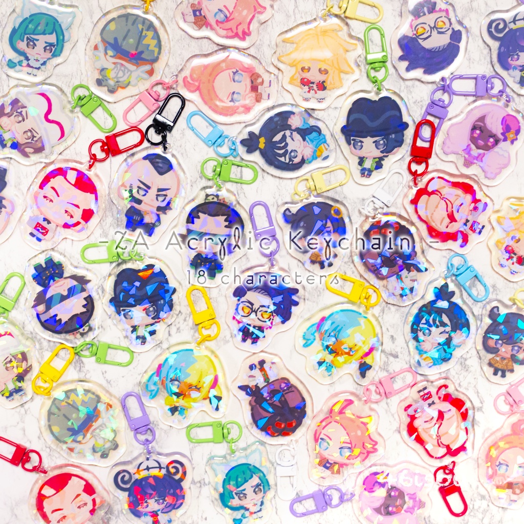 ZAアクリルキーホルダー(再版)