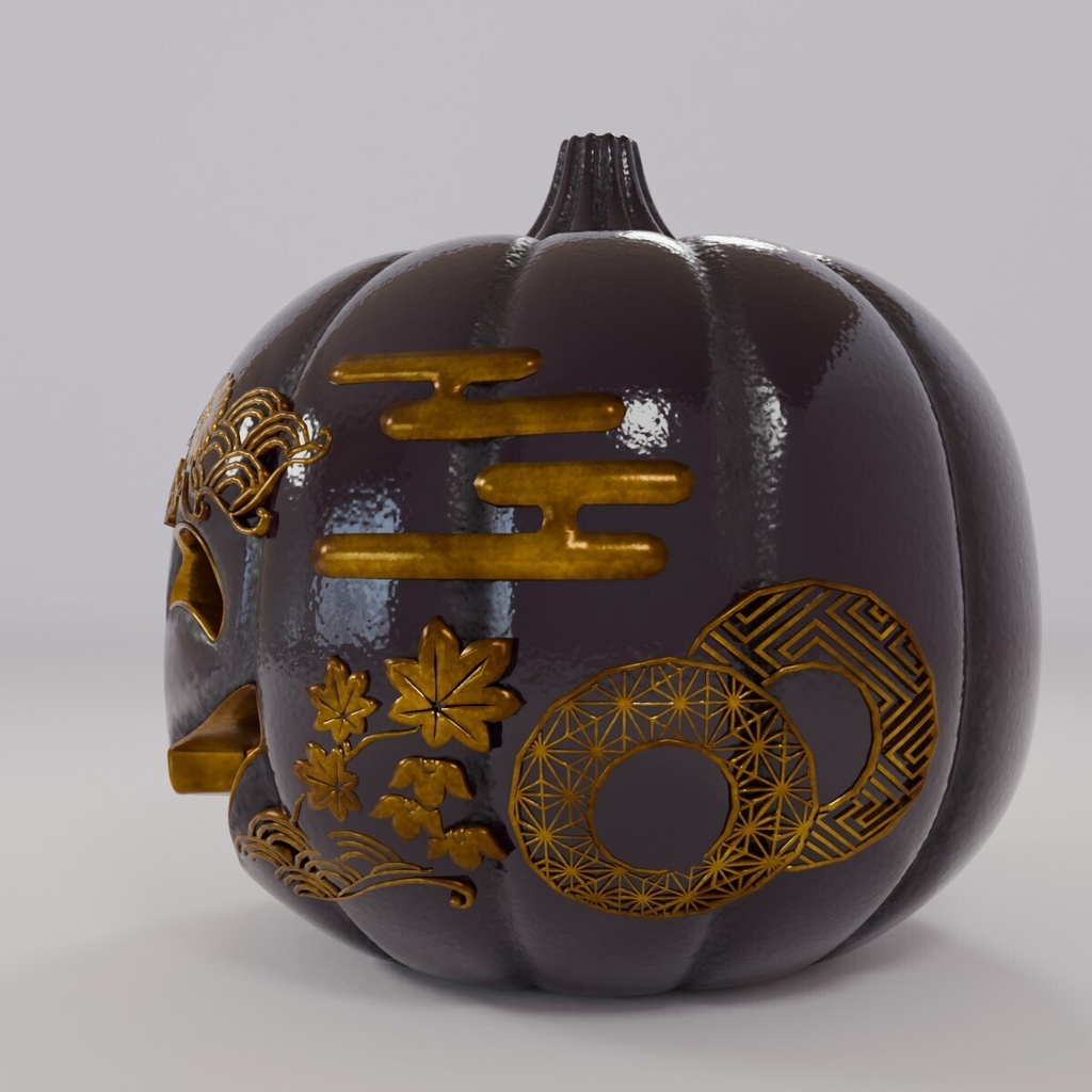 和風ハロウィンかぼちゃ
