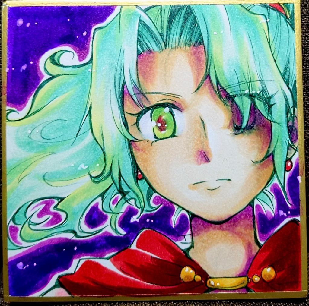 FF6・ティナ豆色紙