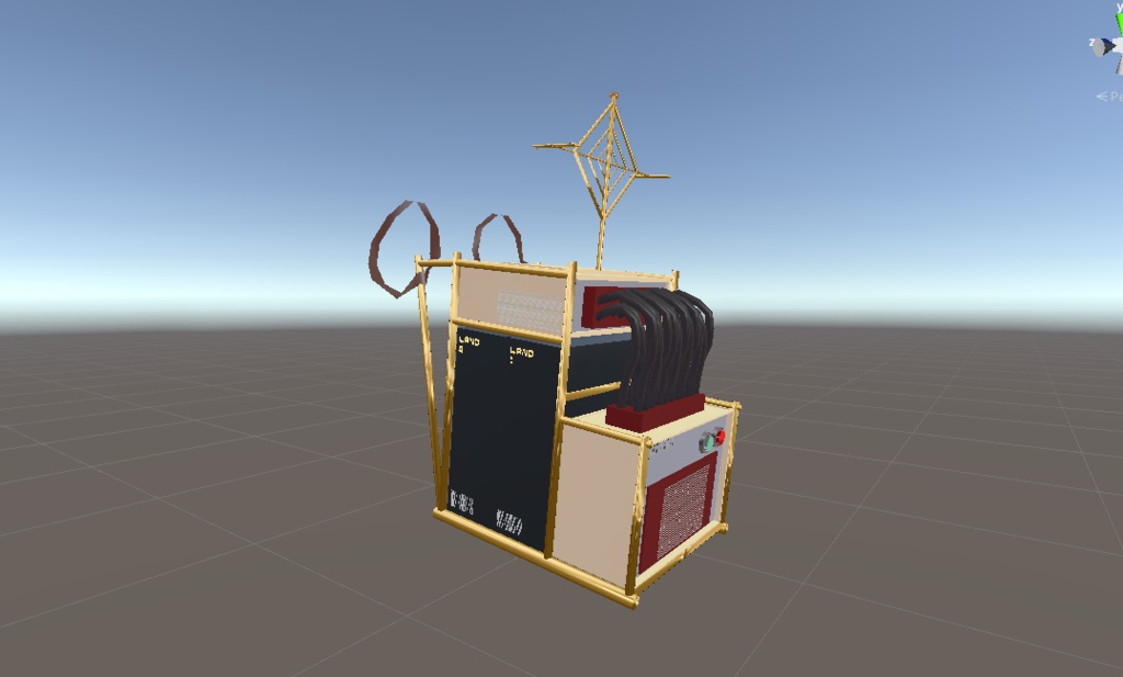 セレニウムむけ「空電供給式小型光波銃」セット