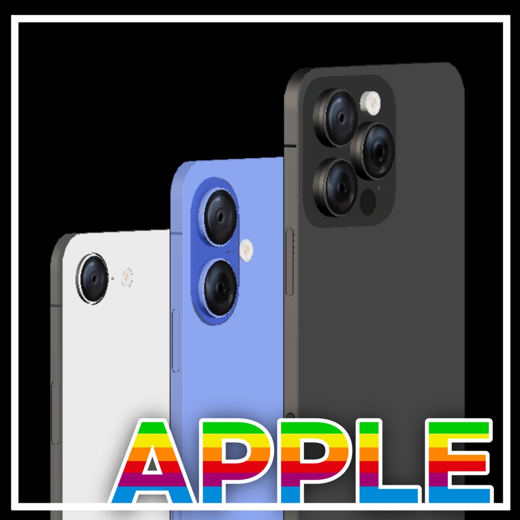 VRChat想定 Appleスマートフォン