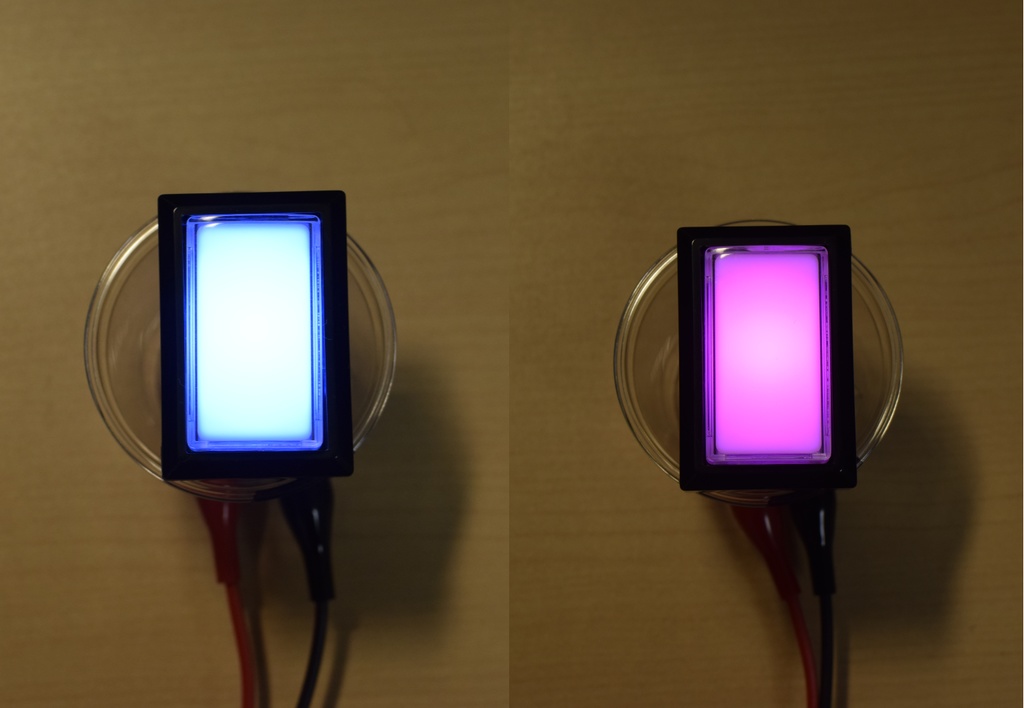 beatmania IIDXコントローラ用三和・芝ボタン両対応LEDランプv2