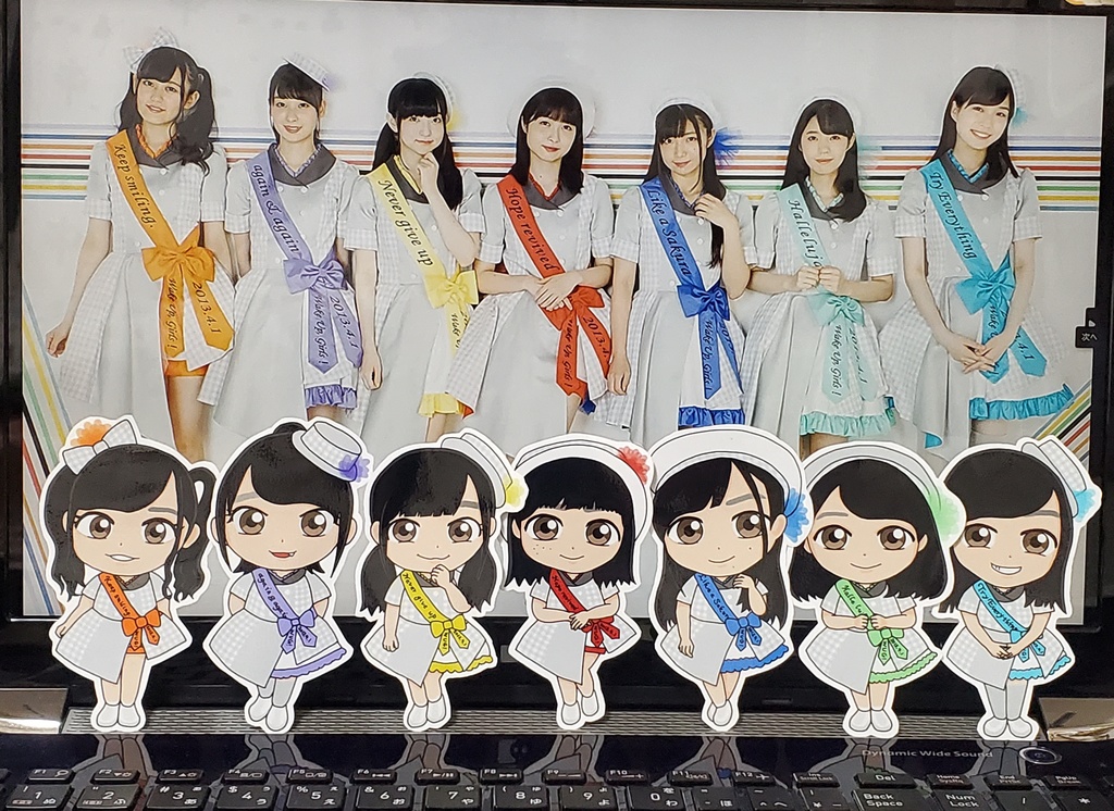 Wake Up, Girls! 10周年 衣装風シュシュ