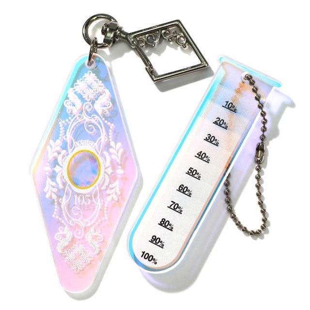 しおやとおでかけ🐱mini!!!オーロラアクリルキーホルダー