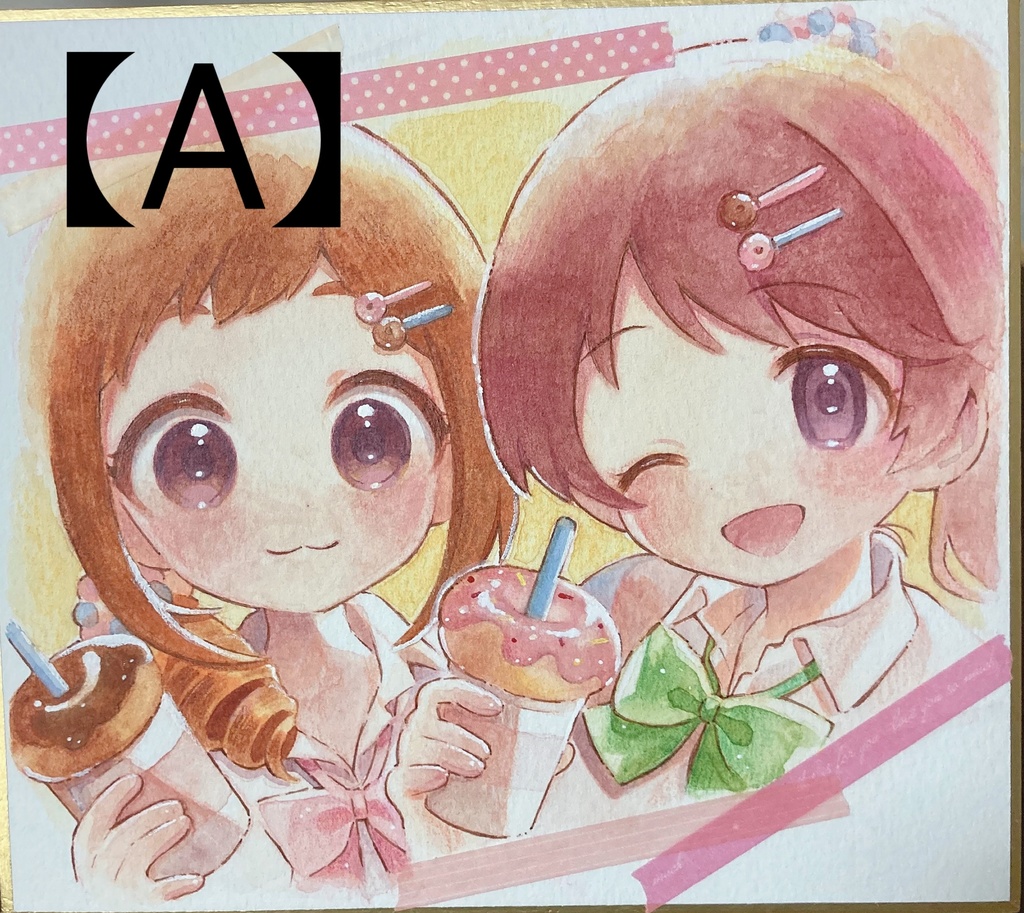 【色紙】大原みちるメイン色紙