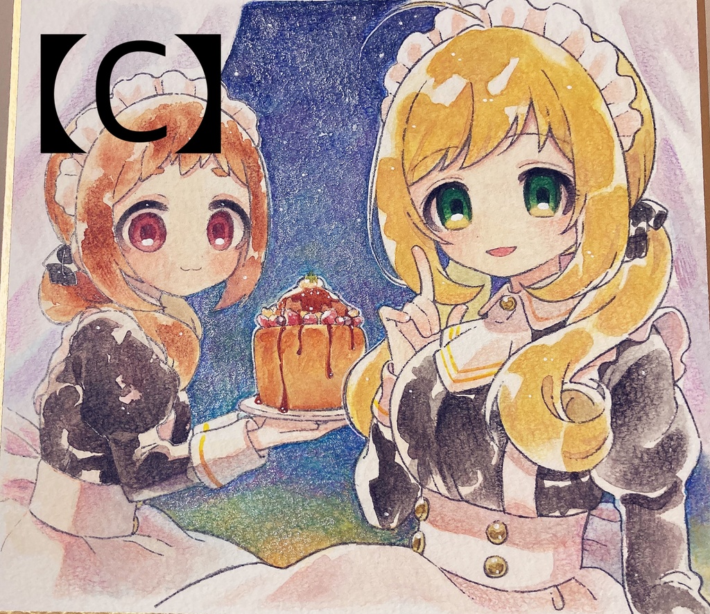 【色紙】大原みちるメイン色紙