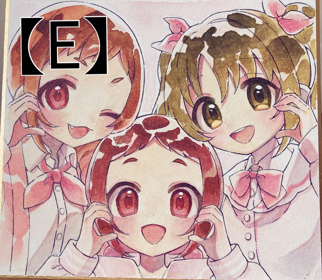 【色紙】大原みちるメイン色紙