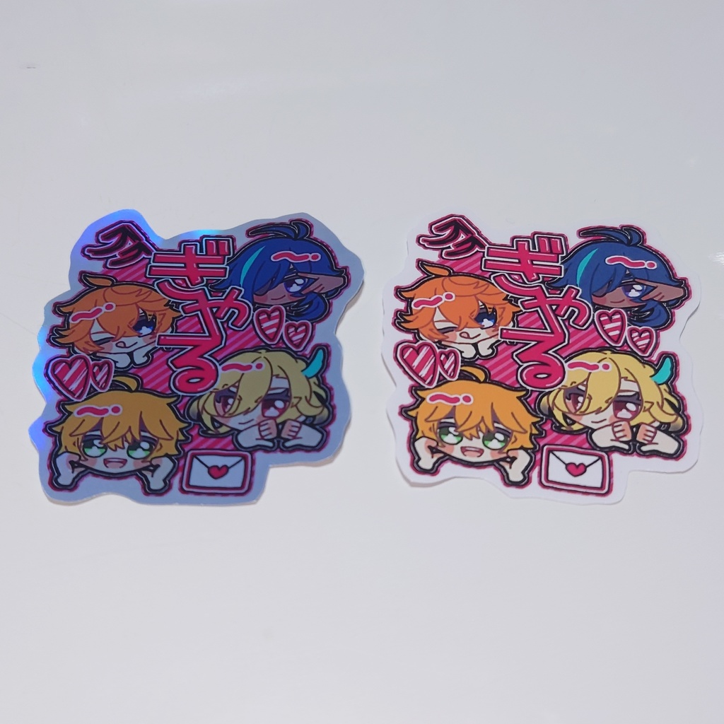 国際ギャルシールセット(2枚入)