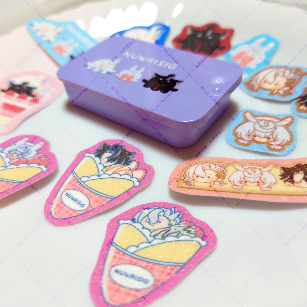 メンタム缶付きぬりしぐシールセット