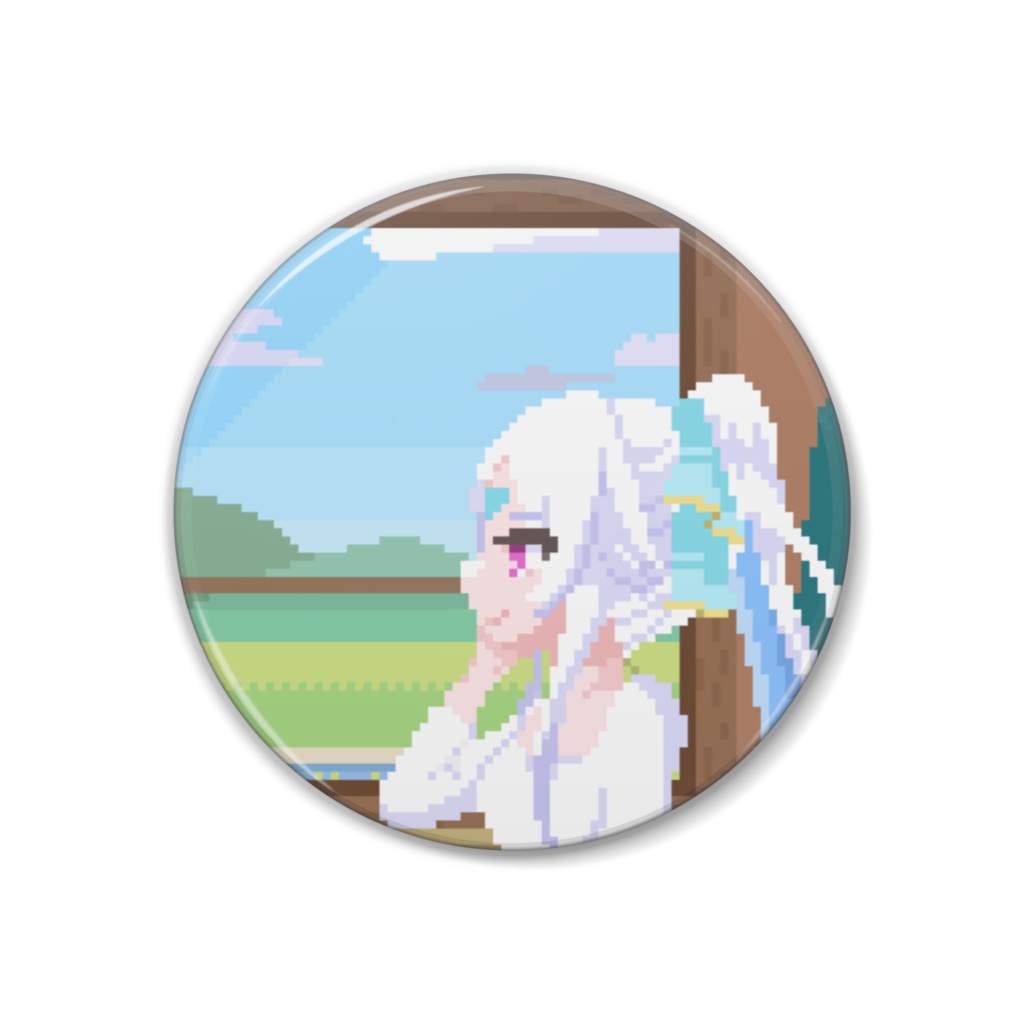 【クロス・クローリア1周年記念】缶バッジ